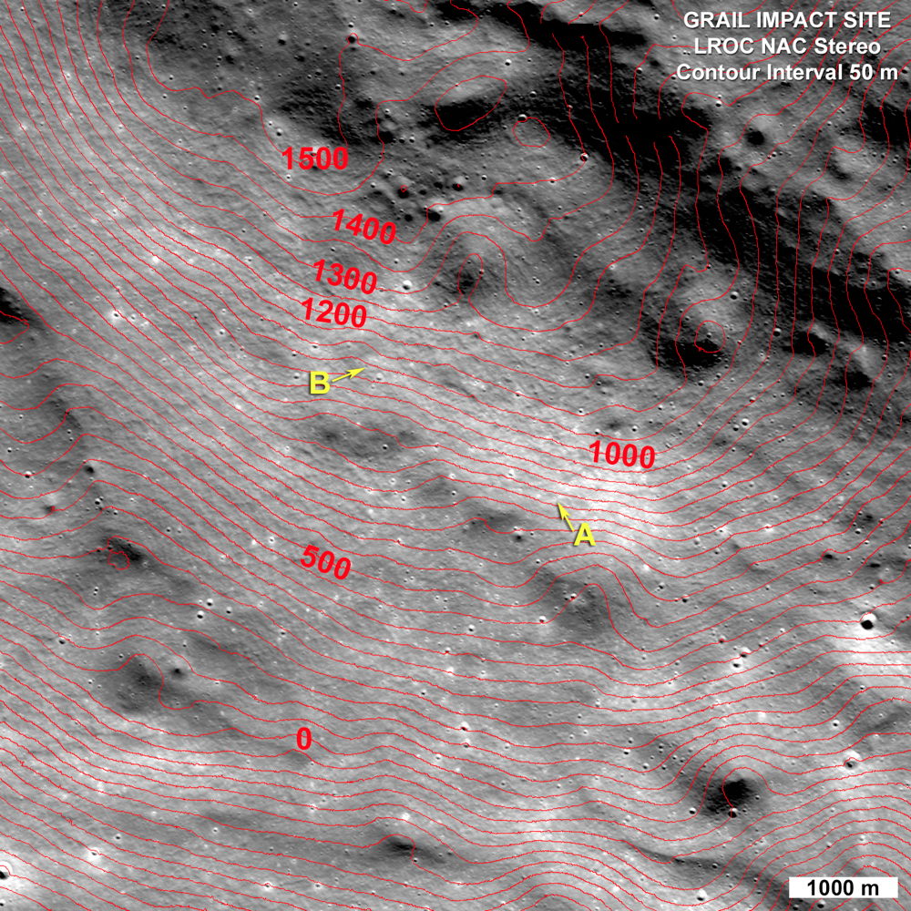 Graves of Twin Moon Probes Spotted by NASA Spacecraft